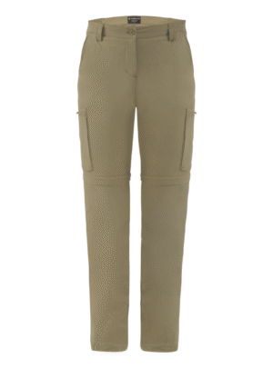 Vandrebukser dame - Treklife Zip-off pants - Sand