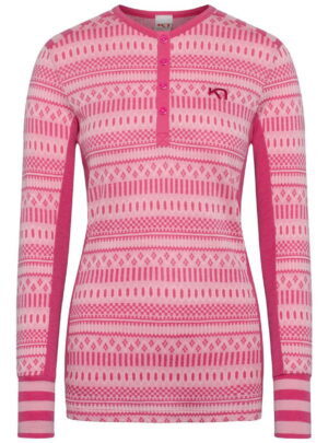 Kari Traa Åkle Merinould Skiundertrøje Dame, berry