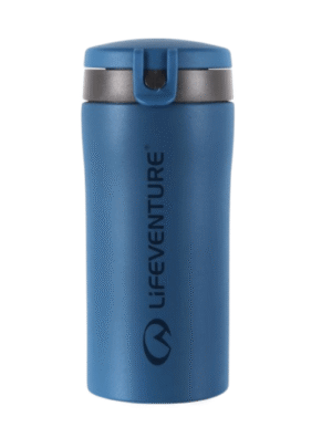 Termokrus - LifeVenture Flip-Top Thermal Mug - Blå
