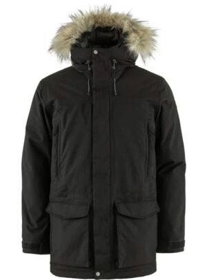 Fjällräven Nuuk Lite Parka Herre / Mænd-black-L - Vinterjakker til mænd