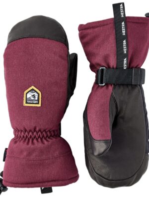 Hestra CZone Mountain, skiluffer, mørkerød