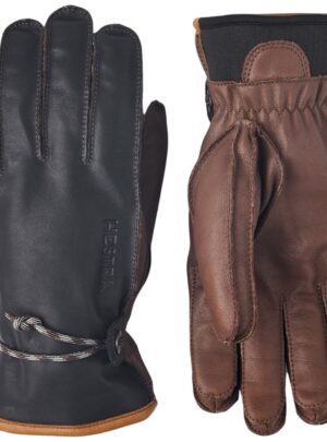 Hestra Wakayama, handsker, navy/brun