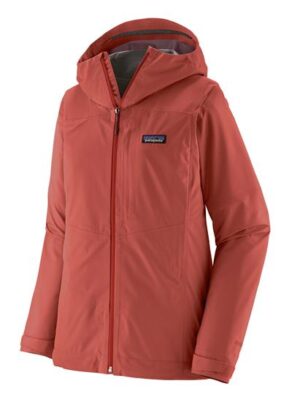 Patagonia Womens Boulder Fork Rain Jacket, Potters Red