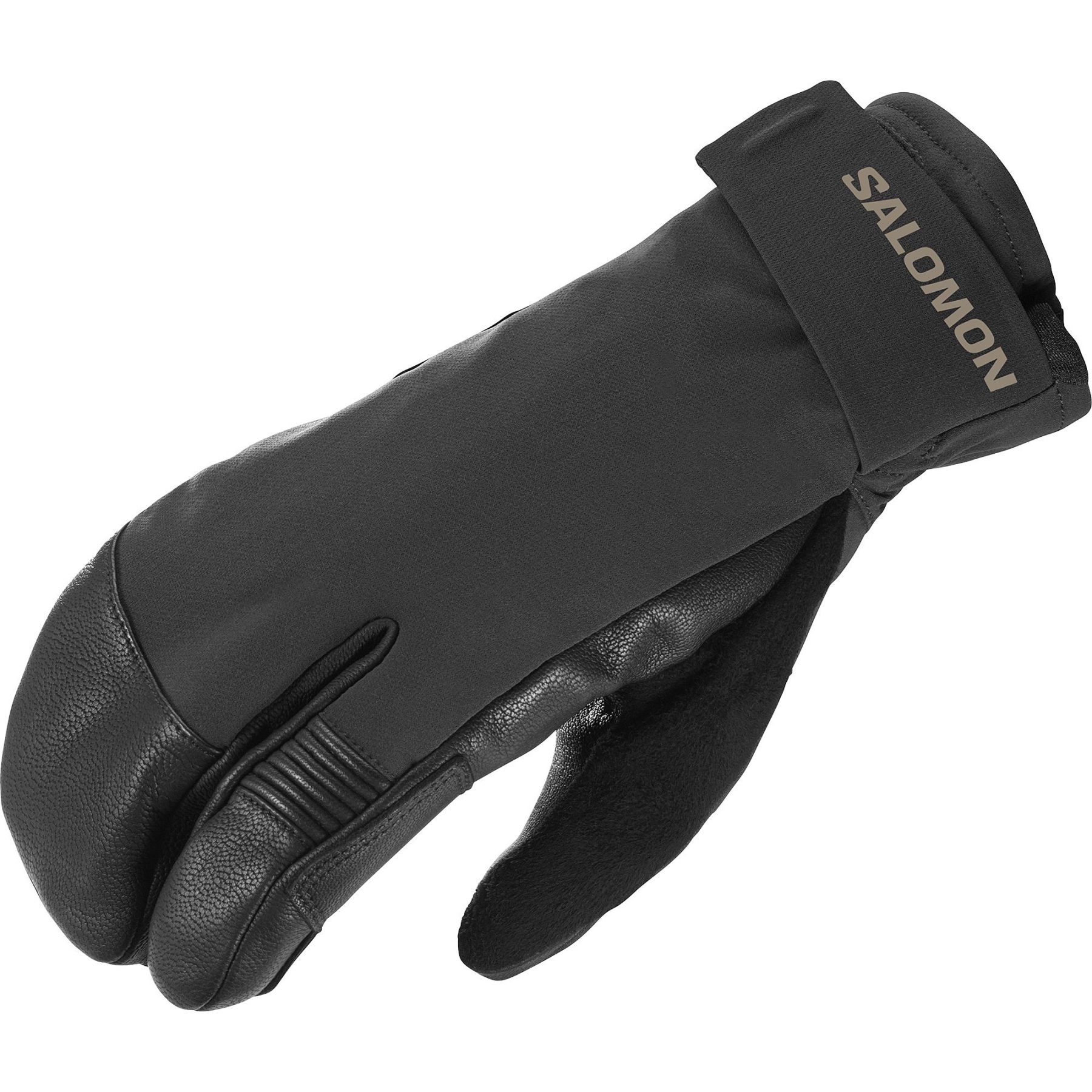 Salomon QST Paw GTX U, 3-finger handsker, sort Salomon QST Paw GTX U, 3-finger handsker, sort
