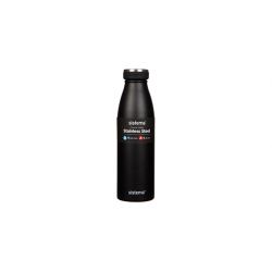 Sistema 500ml Stainless Steel Bottle Black - Termoflaske