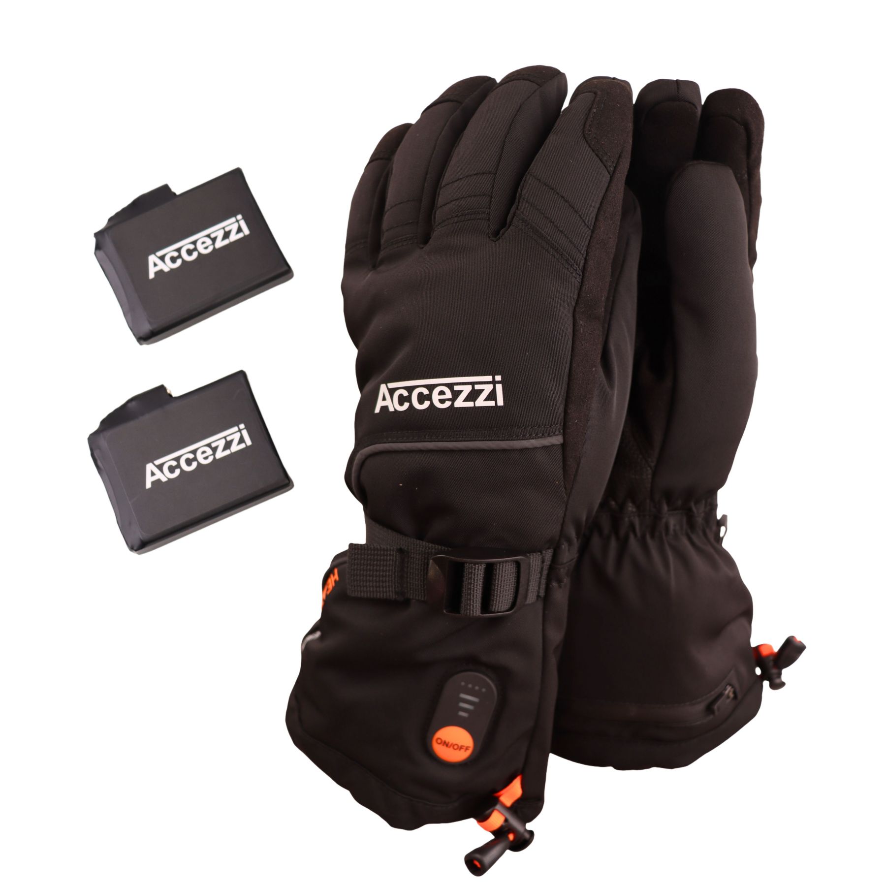 Accezzi Heat Gloves, varmehandsker. Inkl. batteri og oplader Accezzi Heat Gloves, varmehandsker. Inkl. batteri og oplader