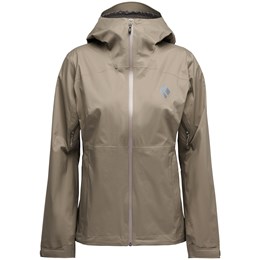 Black Diamond Fineline Stretch Shell Jacket Dame S Brun Skaljakker