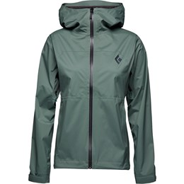 Black Diamond StormLine Stretch Shell Jacket Dame XS Grøn Skaljakker