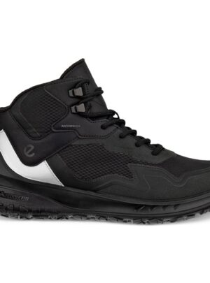 Ecco ULT TRN Mid Waterproof Kvinder / Damer, black/silver-38 - Vandrestøvler