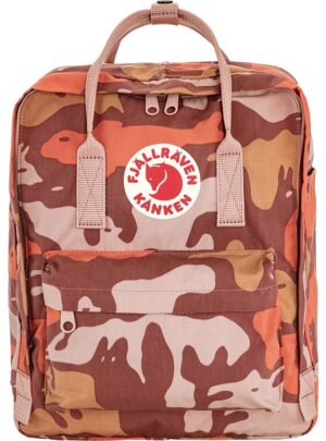 Fjällräven Kånken Graphics 16L-chalk rose-hidden animals - Skoletasker / -rygsække