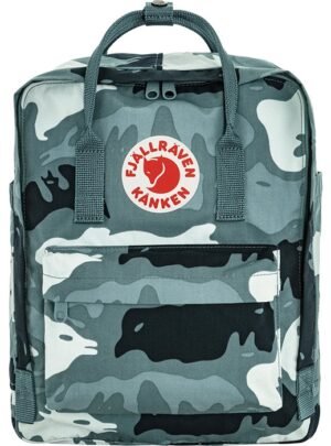 Fjällräven Kånken Graphics 16L-nimbus blue-hidden animals - Skoletasker / -rygsække