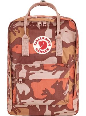 Fjällräven Kånken Graphics Laptop 15'' 18L-chalk rose-hidden animals - Skoletasker / -rygsække