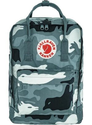 Fjällräven Kånken Graphics Laptop 15'' 18L-nimbus blue-hidden animals - Skoletasker / -rygsække