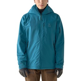 Haglöfs Gondol Insulated II Jacket Herre M Grøn/Blå Fiberjakker