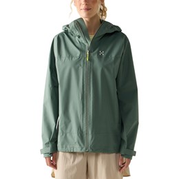 Haglöfs L.I.M Airak 2.5L Jacket Dame M Grøn Skaljakker