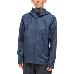 Haglöfs L.I.M Airak 2.5L Jacket Dame S Blå Skaljakker