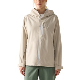 Haglöfs Ozka Proof Jacket Dame S Beige Skaljakker