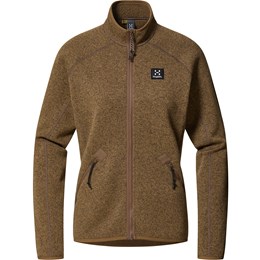 Haglöfs Risberg Jacket Dame M Brun Fleece