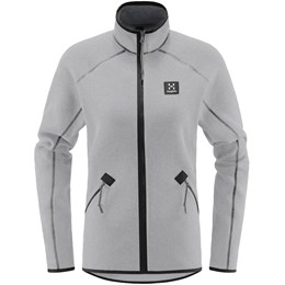 Haglöfs Risberg Jacket Dame S Grå Fleece