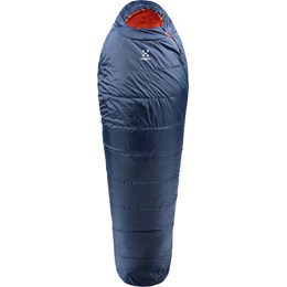 Haglöfs Tarius +1 Regular Fibersovepose Unisex LZ Blå Forår til efterår (+3°C til -8°C)