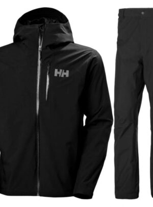 Helly Hansen Loke 2L skaljakke/skalbukser sæt, herre, sort