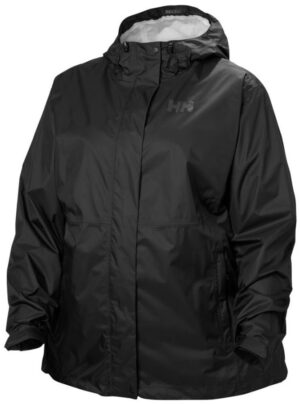 Helly Hansen Loke Plus, regnjakke, dame, sort