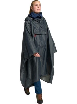 Helsport Pro Fjell Poncho, Helsport Cloudberry, M/L, regnslag, grå