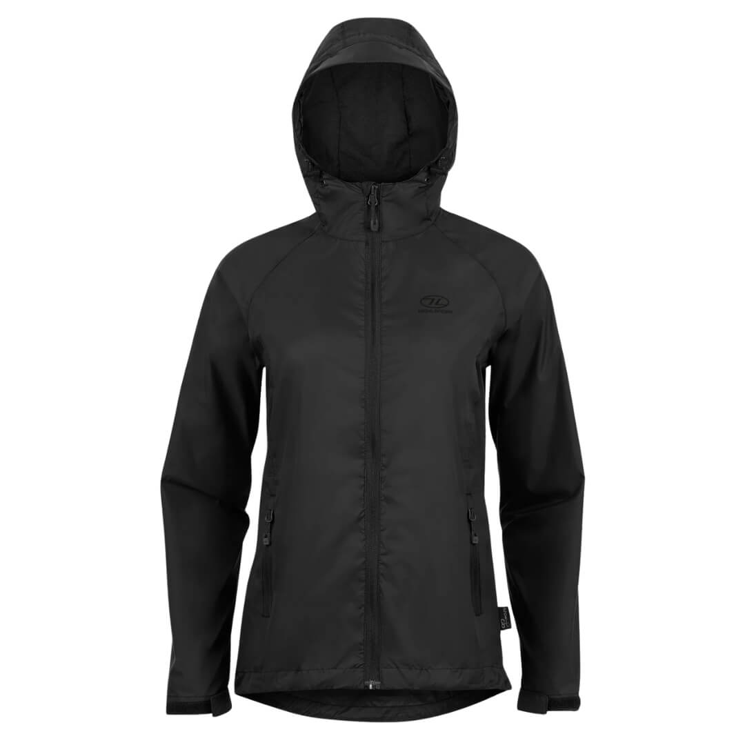 Jakke dame - Highlander Stow&Go V2 - Vandtæt - Sort Jakke dame - Highlander Stow&Go V2 - Vandtæt - Sort