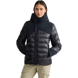 Klättermusen Rå Hood Jacket Dame L Grå/Sort Dunjakker Klättermusen Rå Hood Jacket Dame L Grå/Sort Dunjakker