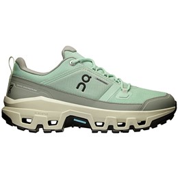 On Cloudrock Low WP Dame EU 38 Grøn Trekking- & vandresko