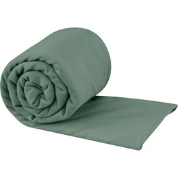 Sea to Summit Pocket Towel L - 60 x 120 cm Grå Hurtigtørrende håndklæder
