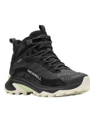 Vandrestøvle til dame - Merrell Moab Speed 2 Mid GTX - Sort