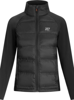 2117 of Sweden Poxen, fiberdunjakke, dame, sort