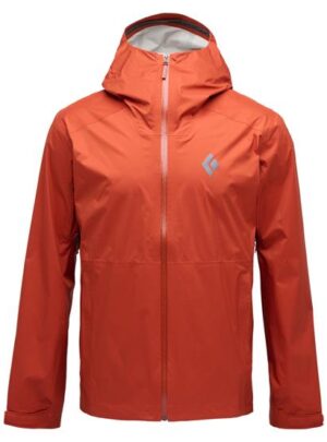 Black Diamond Mens Fineline Stretch Shell, Burnt Sienna