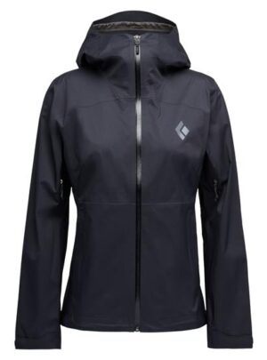 Black Diamond Womens Fineline Stretch Shell, Black