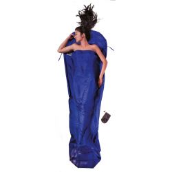 Cocoon Mummyliner,100% Silk, Ultramarine Blue - Lagenpose