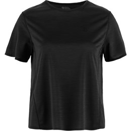 Fjällräven Abisko Lite SS Dame M Sort Korte ærmer