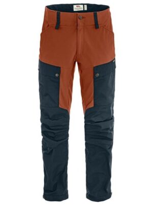 Fjällräven Keb Trousers Mens, Dark Navy / Autumn Leaf