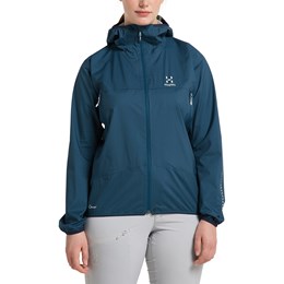 Haglöfs L.I.M PROOF Jacket Dame L Blå Skaljakker