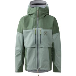 Haglöfs Spitz GTX Pro II Jacket Dame XL Dew Green/Chlorophyll Green Skaljakker