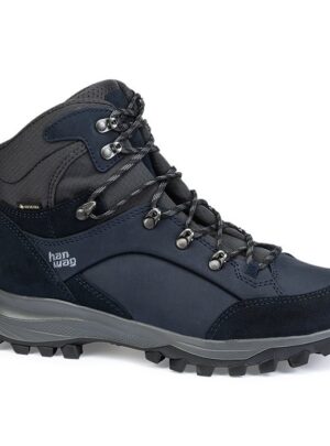 Hanwag Banks GTX SF Extra Dame, navy/asphalt-40,5 / UK 7 - Vandrestøvler