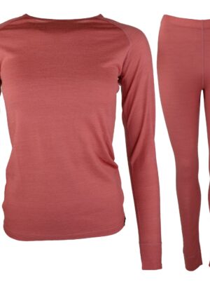 Helios Merino One, sæt, dame, lyserød