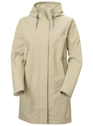 Helly Hansen Womens Koster Rain Coat, HH Khaki