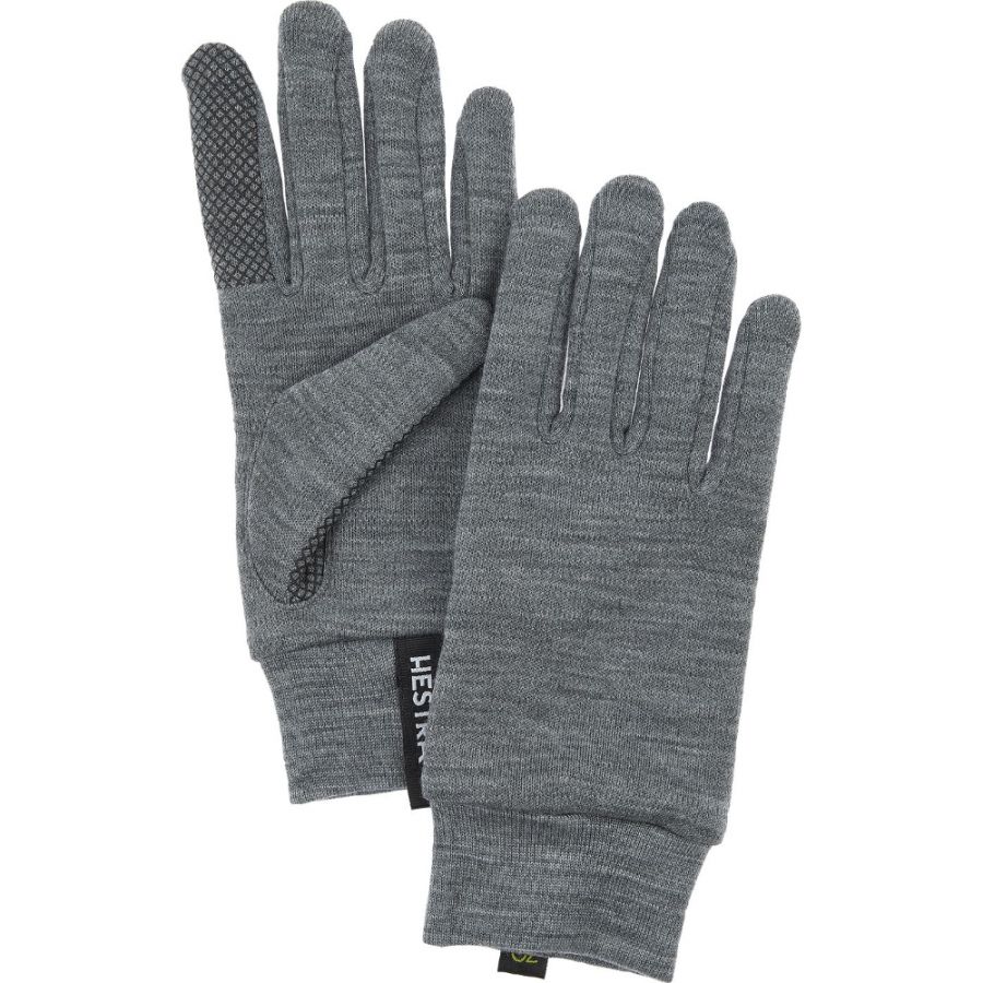 Hestra Merino Touch Point liner, grå Hestra Merino Touch Point liner, grå