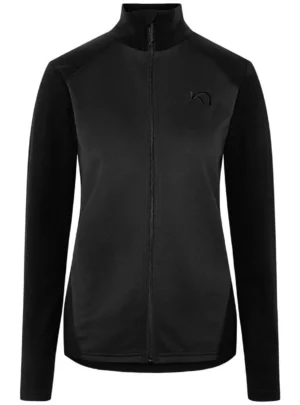 Kari Traa F/Z Fleecetrøje Dame, black