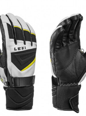 Leki Griffin S, skihandsker, hvid/sort