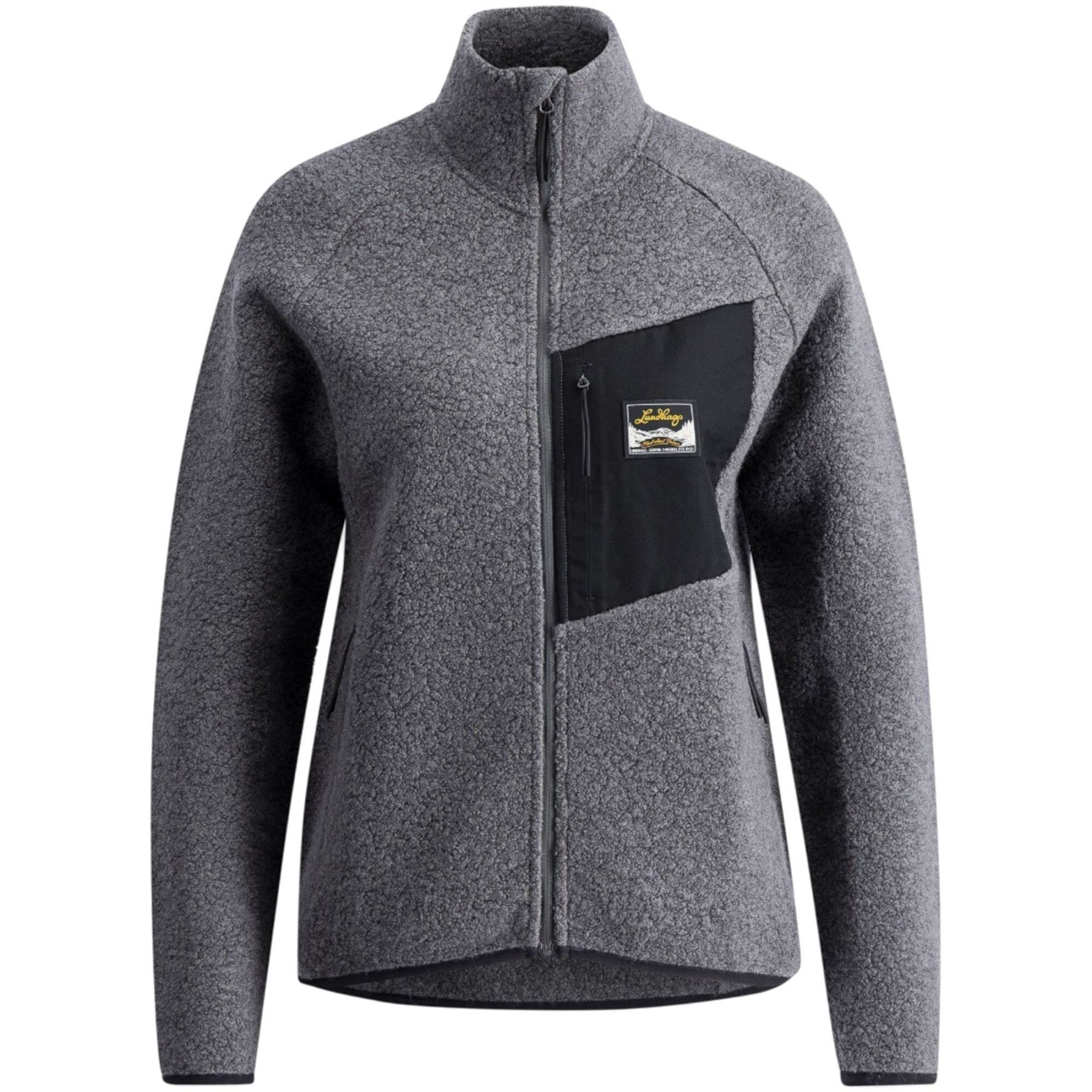 Lundhags Flok Wool Ws Pile, mellemlag, dame, grå Lundhags Flok Wool Ws Pile, mellemlag, dame, grå