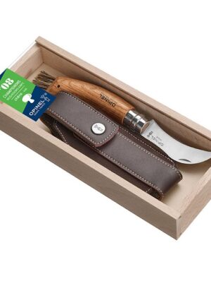 Opinel svampekniv No. 8 med etui i gaveæske - Foldeknive
