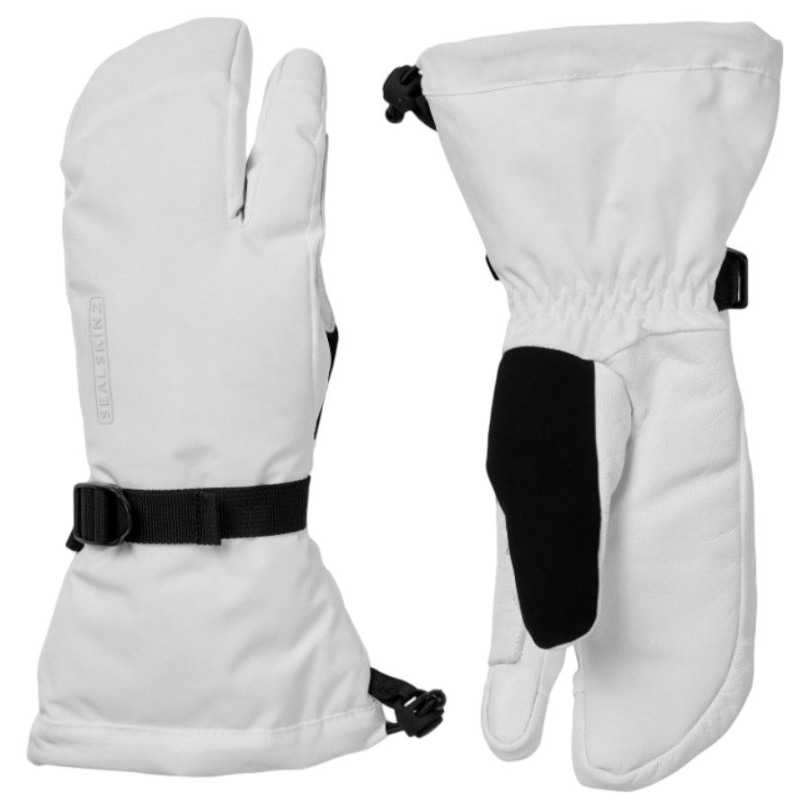 Sealskinz Congham, 3 finger, handsker, hvid Sealskinz Congham, 3 finger, handsker, hvid