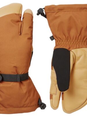 Sealskinz Congham, 3 finger, handsker, orange